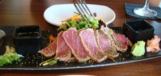 Yellowfin tuna-pan seared