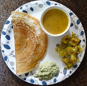 dosa sambar